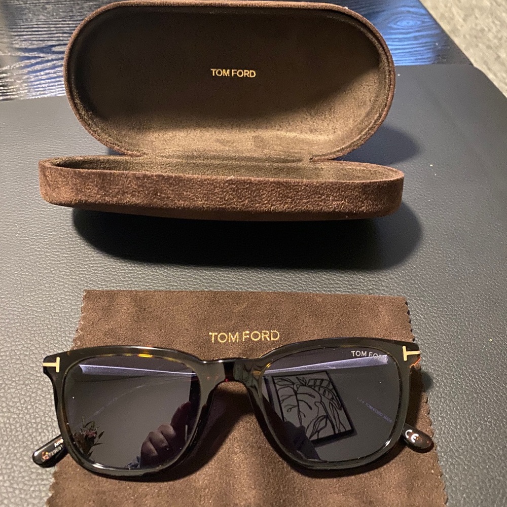 Tom Ford Arnaud Tortoise Gold Sunglasses